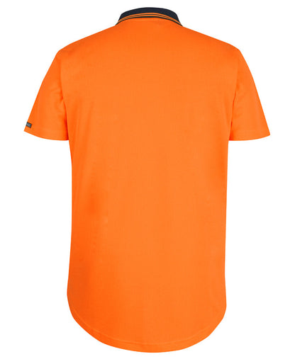 JB's Hi Vis S/S Drop Tail Polo (6HDS)