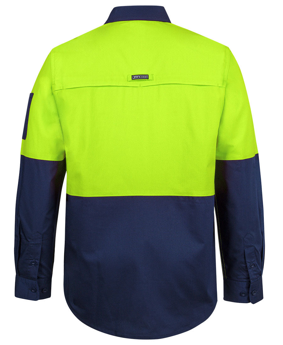 JB's Hi VIs Class F Ripstop L/S Work Shirt (6HRFL)