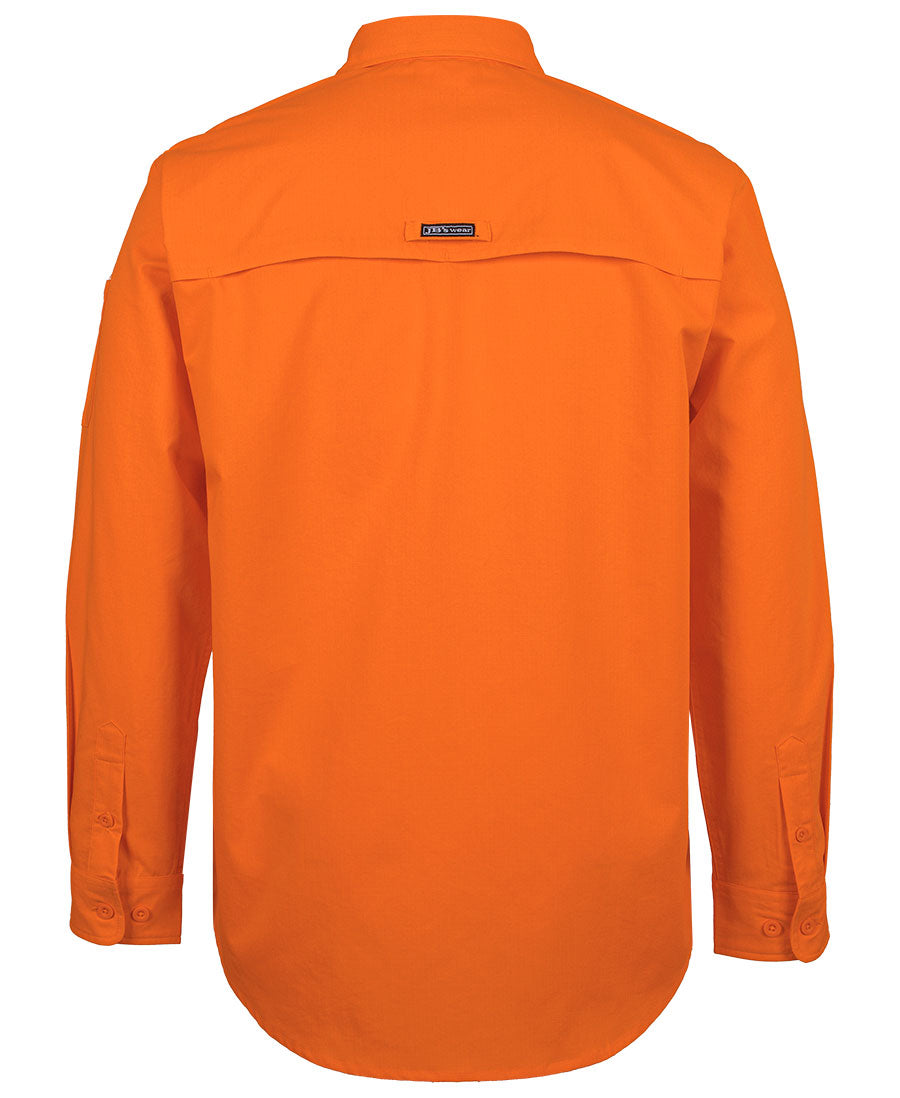 JB's Hi VIs Class F Ripstop L/S Work Shirt (6HRFL)