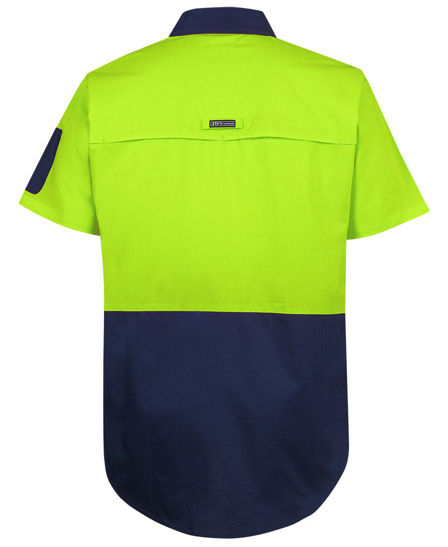 JB's Hi Vis Class F Ripstop S/S Work Shirt (6HRFS)