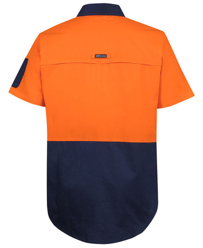 JB's Hi Vis Class F Ripstop S/S Work Shirt (6HRFS)