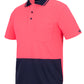 JBs Wear Adults Hi Vis  Non Cuff Traditional Polo 2nd color (6HVNC)