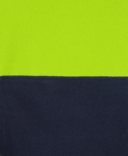 JB's Hi Vis Full ZIp Polar Fleece (6HVPE)