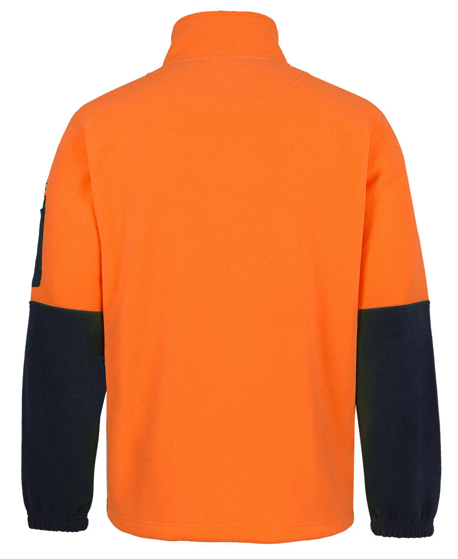 JB's Hi Vis Full ZIp Polar Fleece (6HVPE)