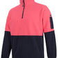 JBs Wear Hi Vis 1/2 Zip Polar Fleece - Adults (6HVPF)