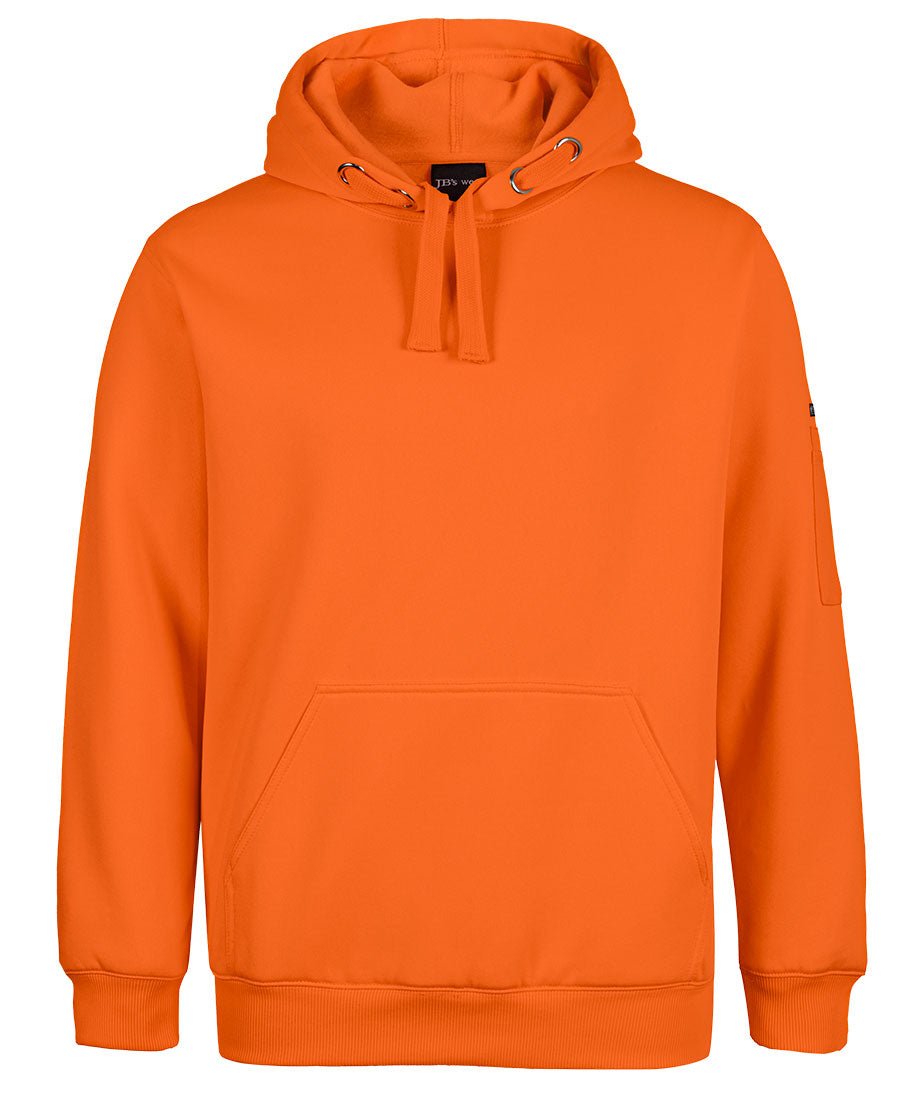 JB's Hi Vis Pull Over Hoodie (6HVPH)-Orange