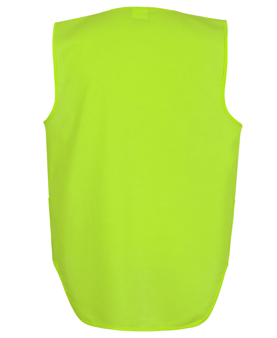 JB's Hi Vis Zip Drop Tail Safety Vest (6HVSW)