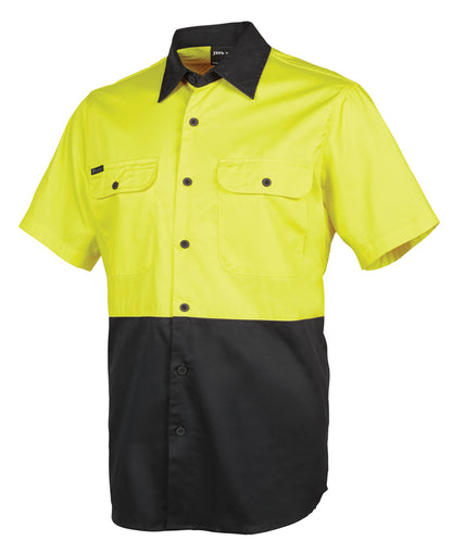 JBs Wear Hi Vis Short Sleeve 150g Shirt - Adults (6HWSS)