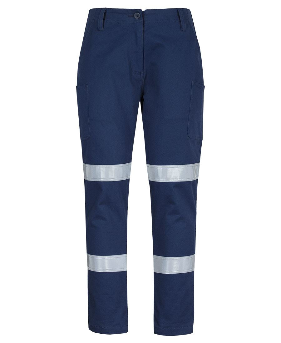 JB's Ladies Multi Pocket Stretch Twill Pant With D+N Tape (6MTD1)