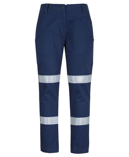 JB's Ladies Multi Pocket Stretch Twill Pant With D+N Tape (6MTD1)