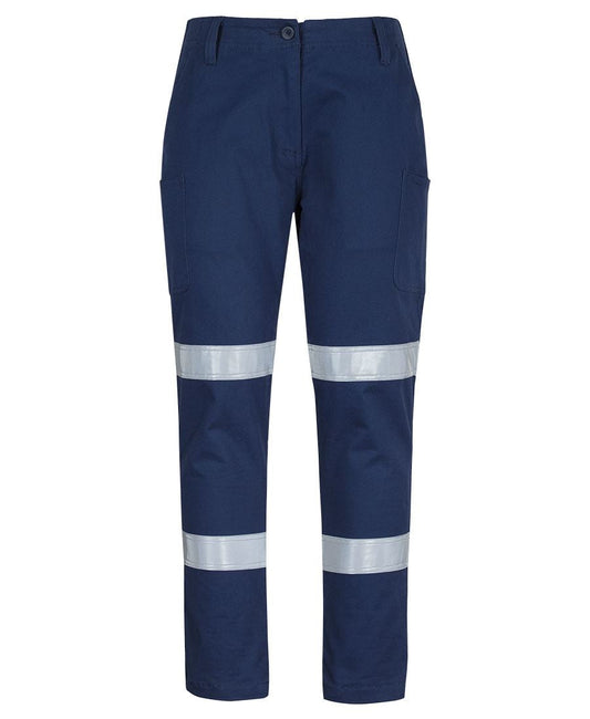 JB's Ladies Multi Pocket Stretch Twill Pant With D+N Tape (6MTD1)