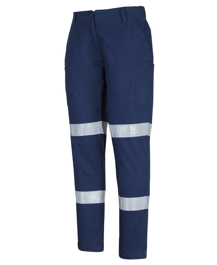 JB's Ladies Multi Pocket Stretch Twill Pant With D+N Tape (6MTD1)