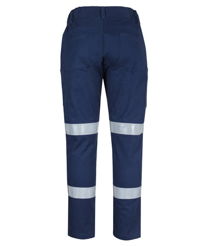 JB's Ladies Multi Pocket Stretch Twill Pant With D+N Tape (6MTD1)