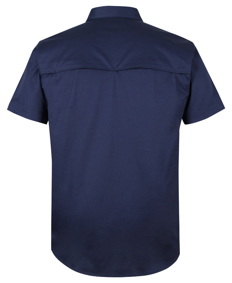 JB's S/S Stretch Close Front Work Shirt (6WKCS)