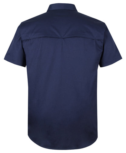 JB's S/S Stretch Close Front Work Shirt (6WKCS)