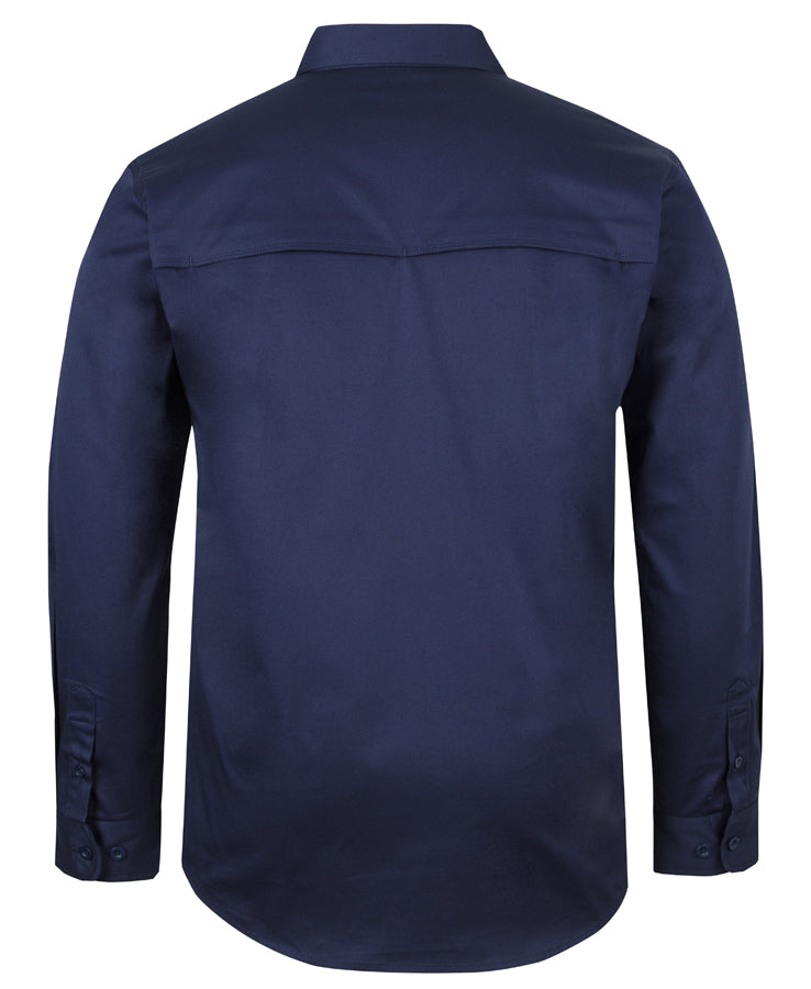 JB's L/S Stretch Close Front Work Shirt (6WLCS)