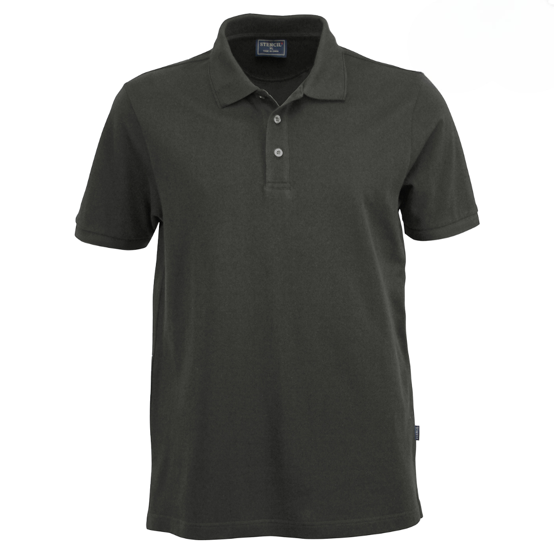 Stencil Airlie Men's S/S Polos-(7020)