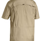 Bisley Mens X Airflow Ripstop Work Shirt Short Sleeve (BS1414)