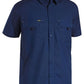 Bisley Mens X Airflow Ripstop Work Shirt Short Sleeve (BS1414)