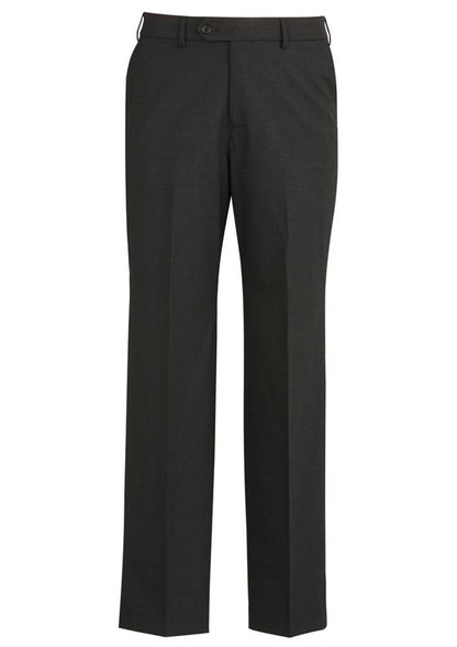 Biz Corporates Mens Comfort Wool Stretch Flat Front Pant (74012)