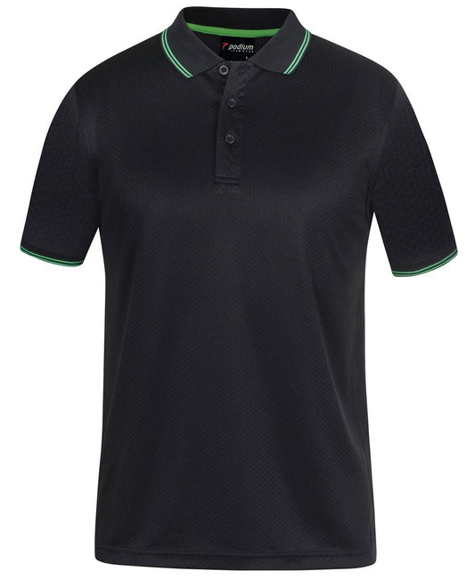 JB's Pdm Jacquard Contrast Polo (7JCP)-Clearance