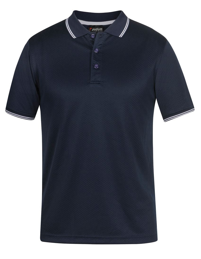 JB's Pdm Jacquard Contrast Polo (7JCP)