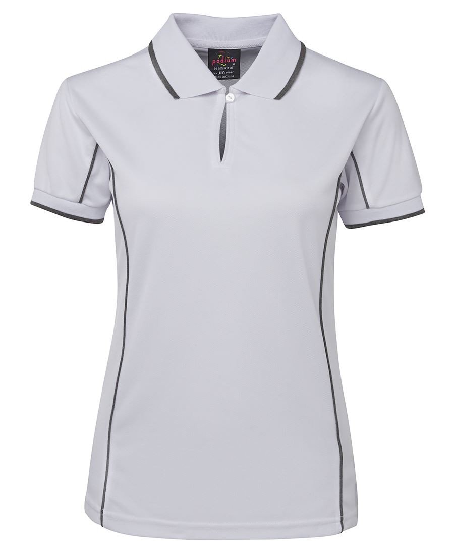 JBs Wear Podium Ladies Piping Polo(7LPI)