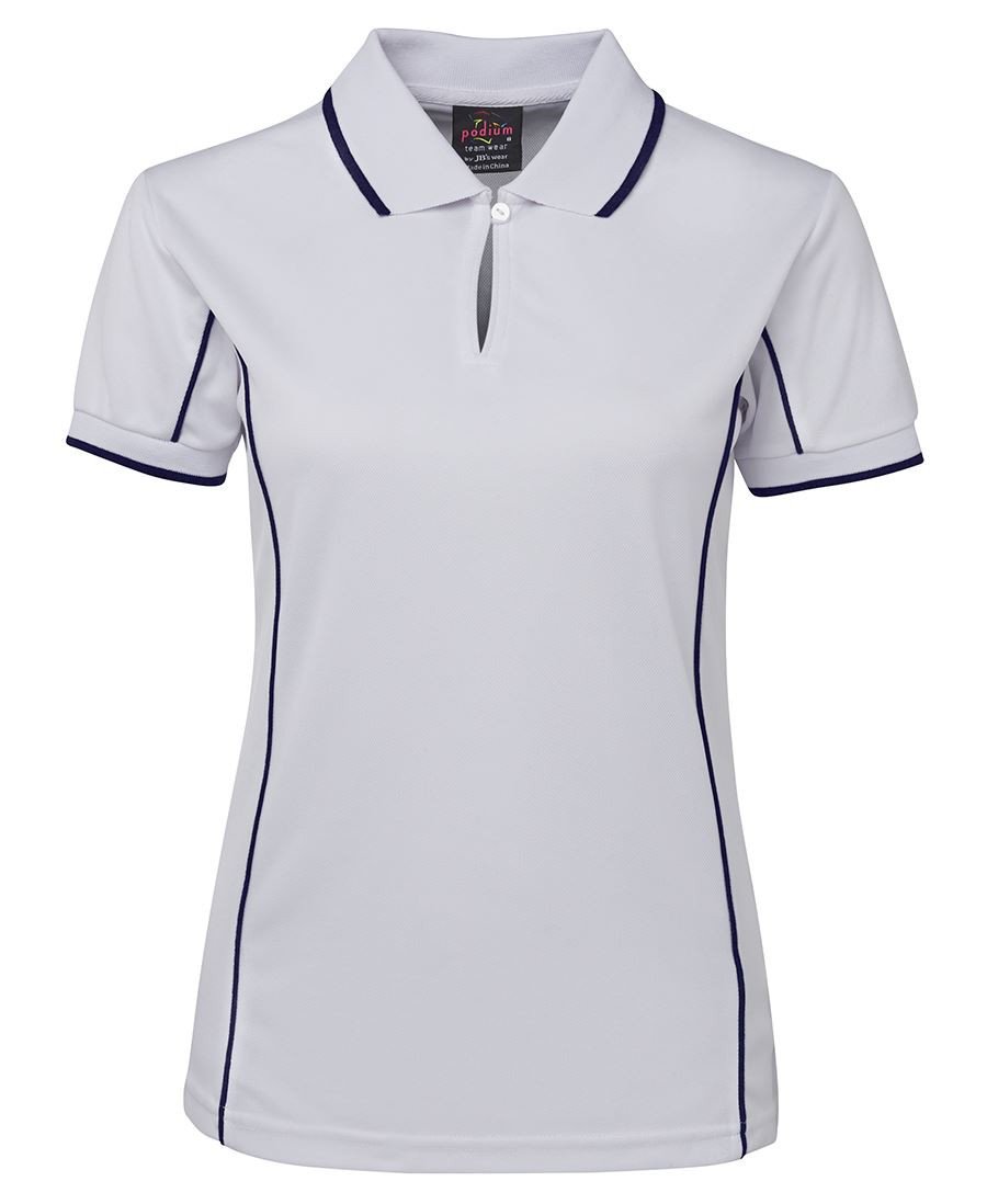 JBs Wear Podium Ladies Piping Polo(7LPI)
