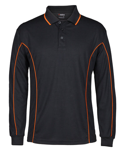 JBs Wear Podium Long Sleeve Piping Polo (7PIPL)