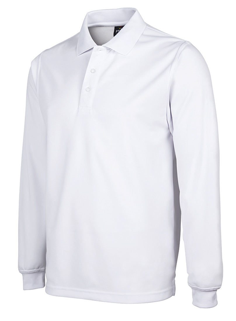 JB's Adult Long Sleeve Poly Polo (7SPL)