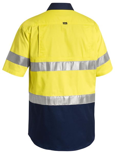 Bisley Taped Hi Vis Cool Lightweight Shirt - Short Sleeve (BS1896)