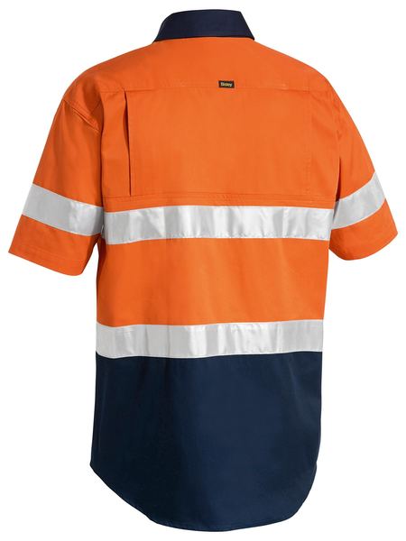Bisley Taped Hi Vis Cool Lightweight Shirt - Short Sleeve (BS1896)