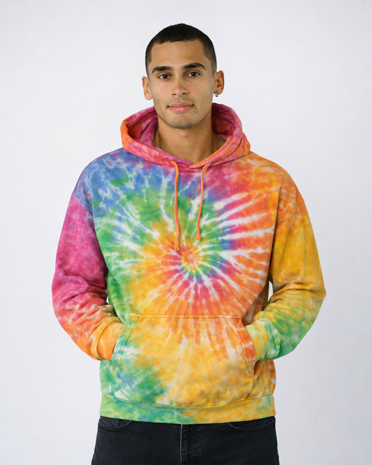 Colortone Spider Wash Pullover Hoodie (8777)