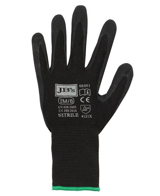 JB's Wear-Jb's Black Nitrile Glove-Uniform Wholesalers - 1
