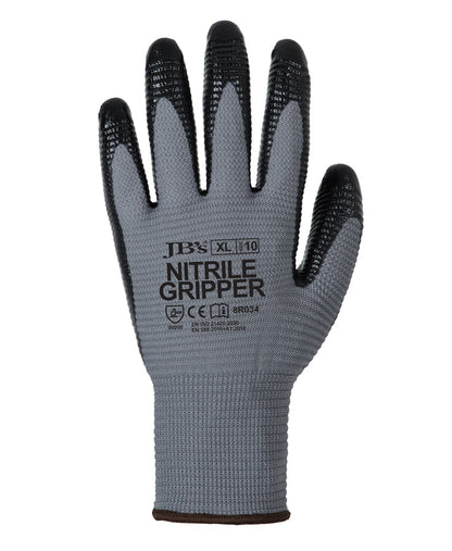 JB's Nitrile Gripper Glove (12 Pack) (8R034)