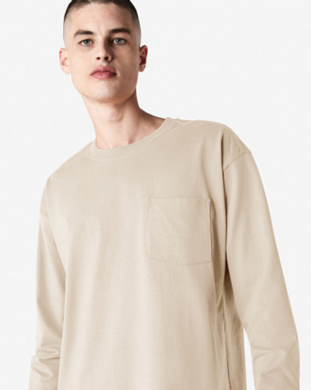 American Apparel Heavyweight Oversized Long Sleeve T-Shirt (9410)