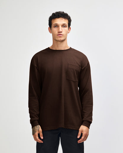 American Apparel Heavyweight Oversized Long Sleeve T-Shirt (9410)