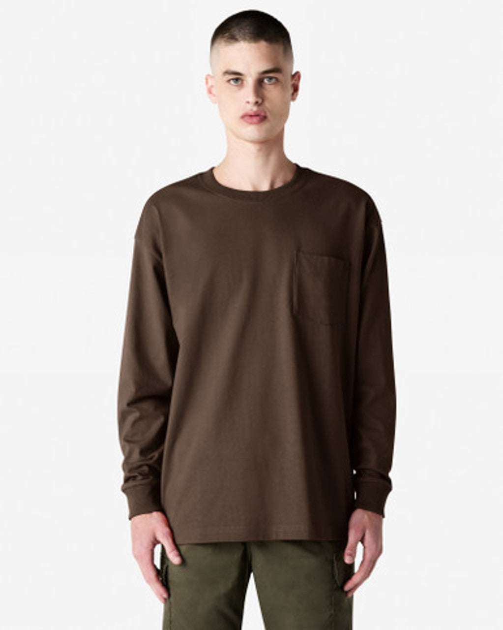 American Apparel Heavyweight Oversized Long Sleeve T-Shirt (9410)