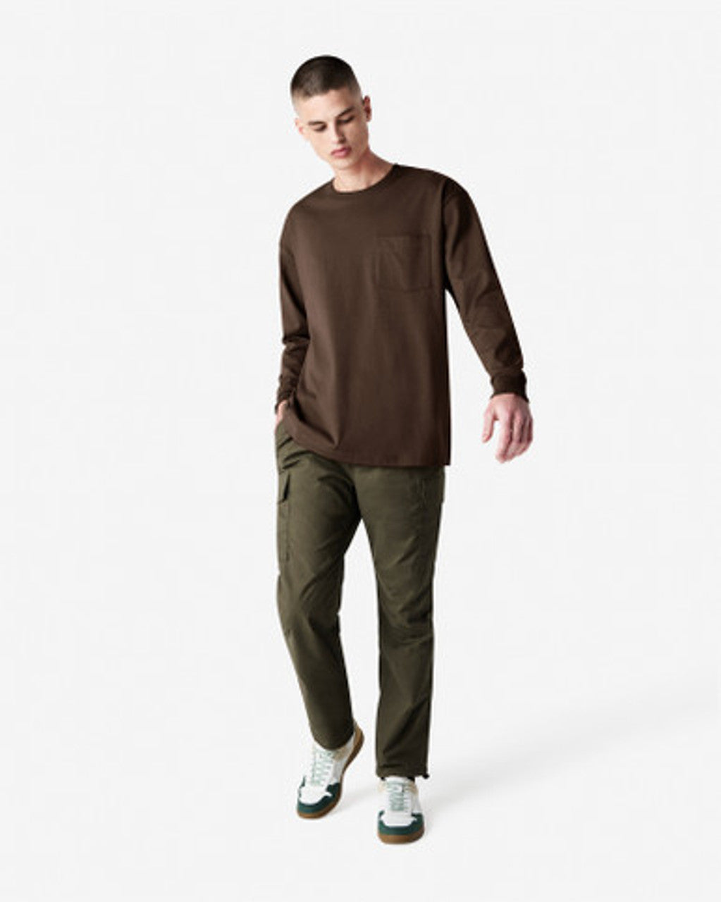 American Apparel Heavyweight Oversized Long Sleeve T-Shirt (9410)