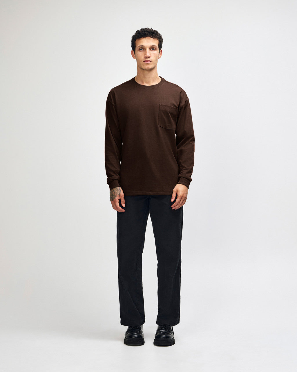 American Apparel Heavyweight Oversized Long Sleeve T-Shirt (9410)