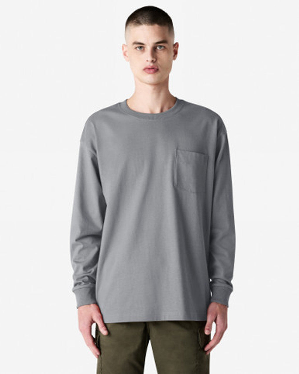American Apparel Heavyweight Oversized Long Sleeve T-Shirt (9410)