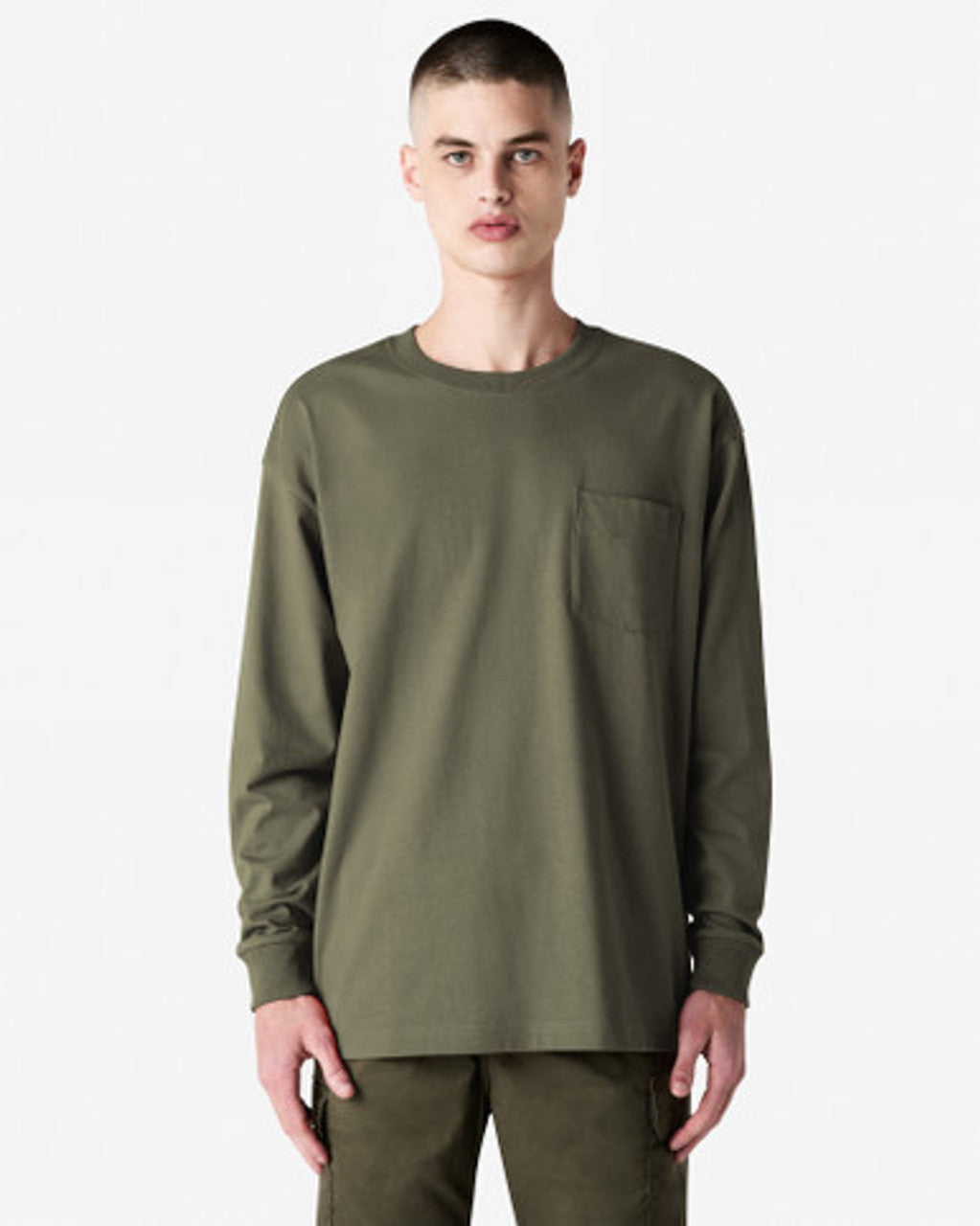 American Apparel Heavyweight Oversized Long Sleeve T-Shirt (9410)