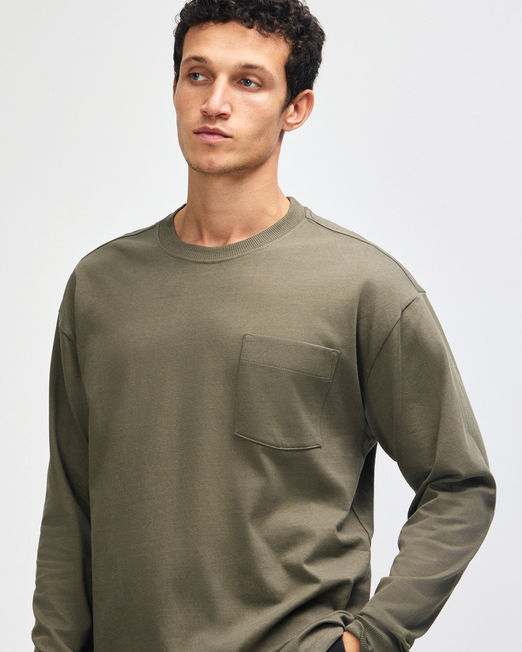 American Apparel Heavyweight Oversized Long Sleeve T-Shirt (9410)