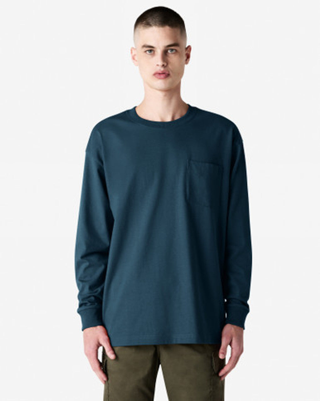 American Apparel Heavyweight Oversized Long Sleeve T-Shirt (9410)
