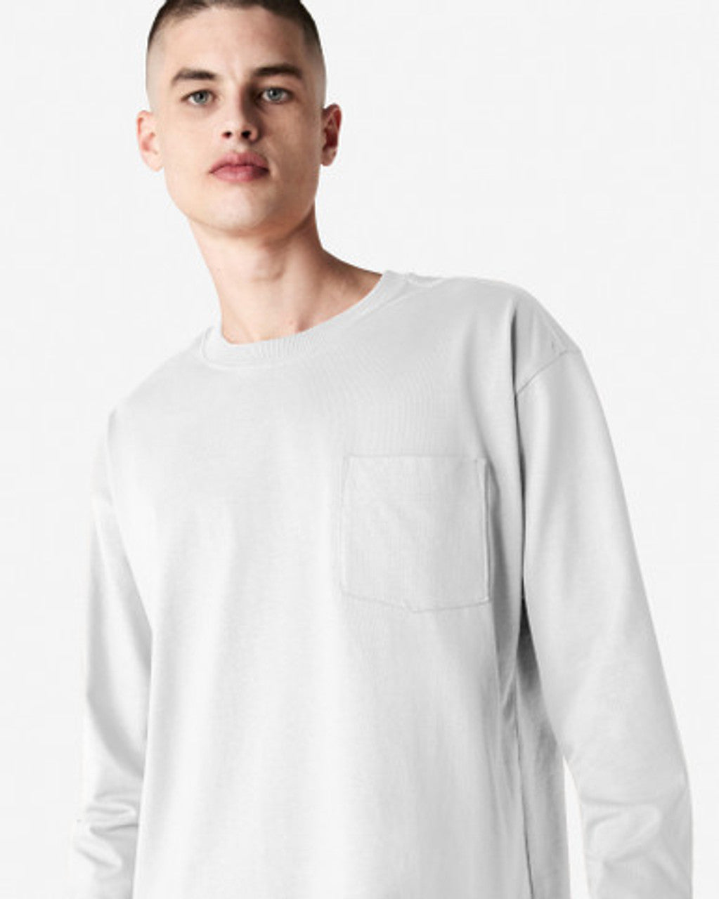 American Apparel Heavyweight Oversized Long Sleeve T-Shirt (9410)