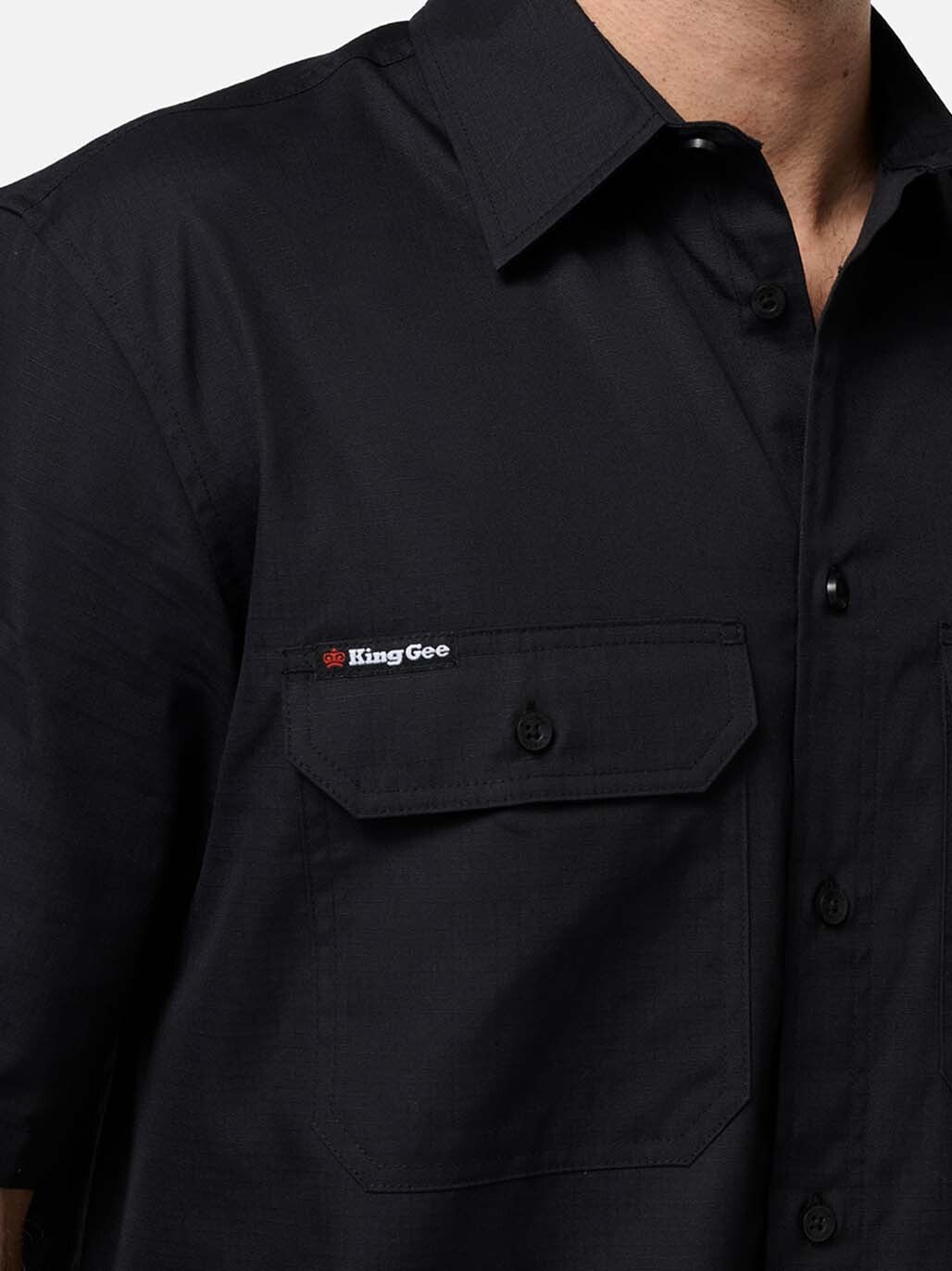 King Gee Workcool Vented Shirt Short Sleeve (K14030)