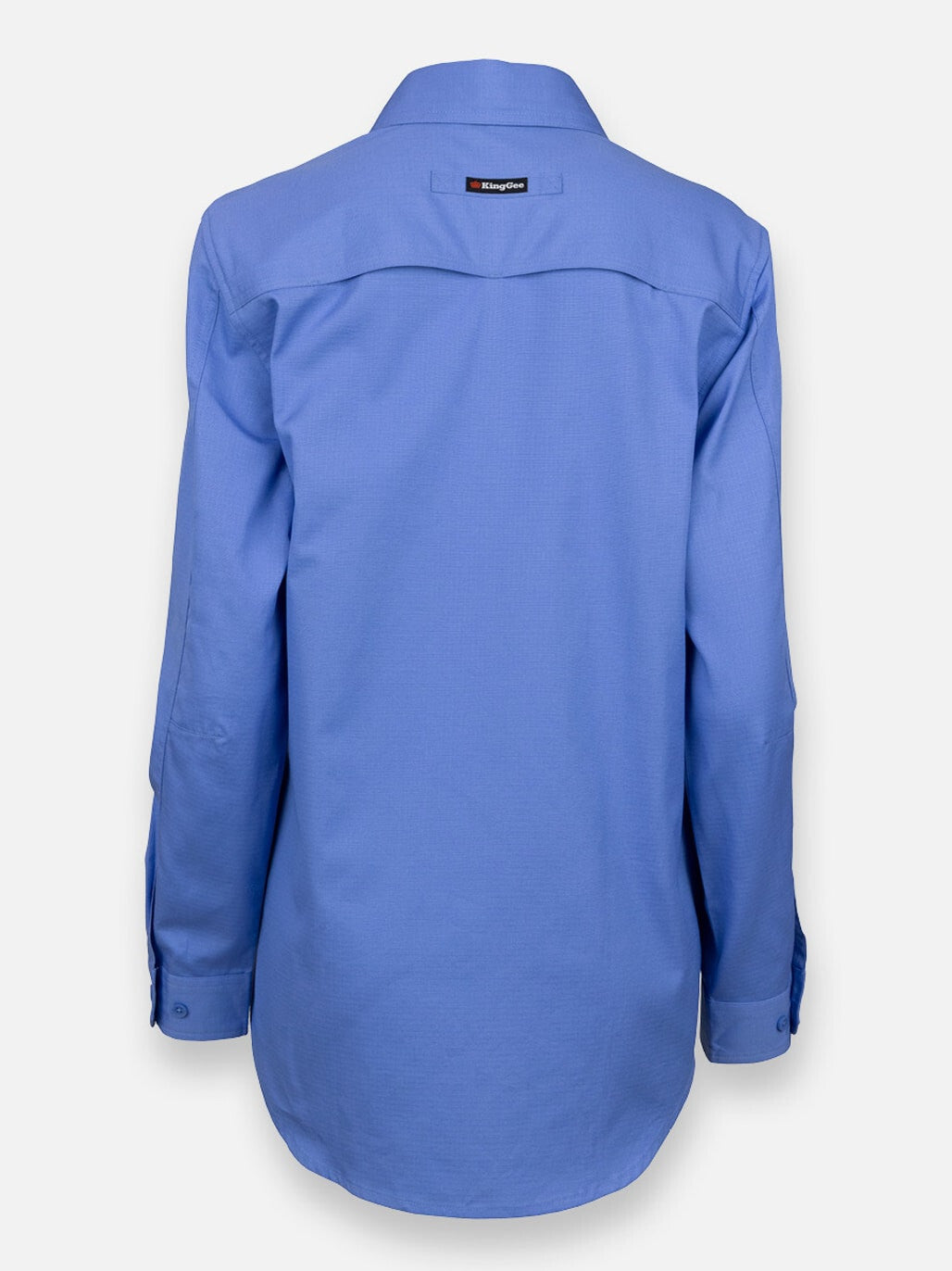 King Gee Women's Workcool 2 Long Sleeve Ripstop Work Shirt (K69880)
