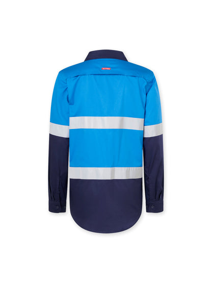 Hard Yakka Women’s Core Long Sleeve Lightweight Spliced Taped Vented Drill Shirt (Y08806)