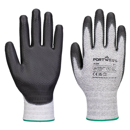 Portwest Grip 13 PU Diamond Knit Glove (Pk12)(A124)