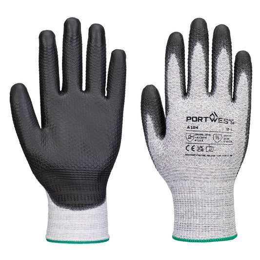 Portwest Grip 13 PU Diamond Knit Glove (Pk12)(A124)